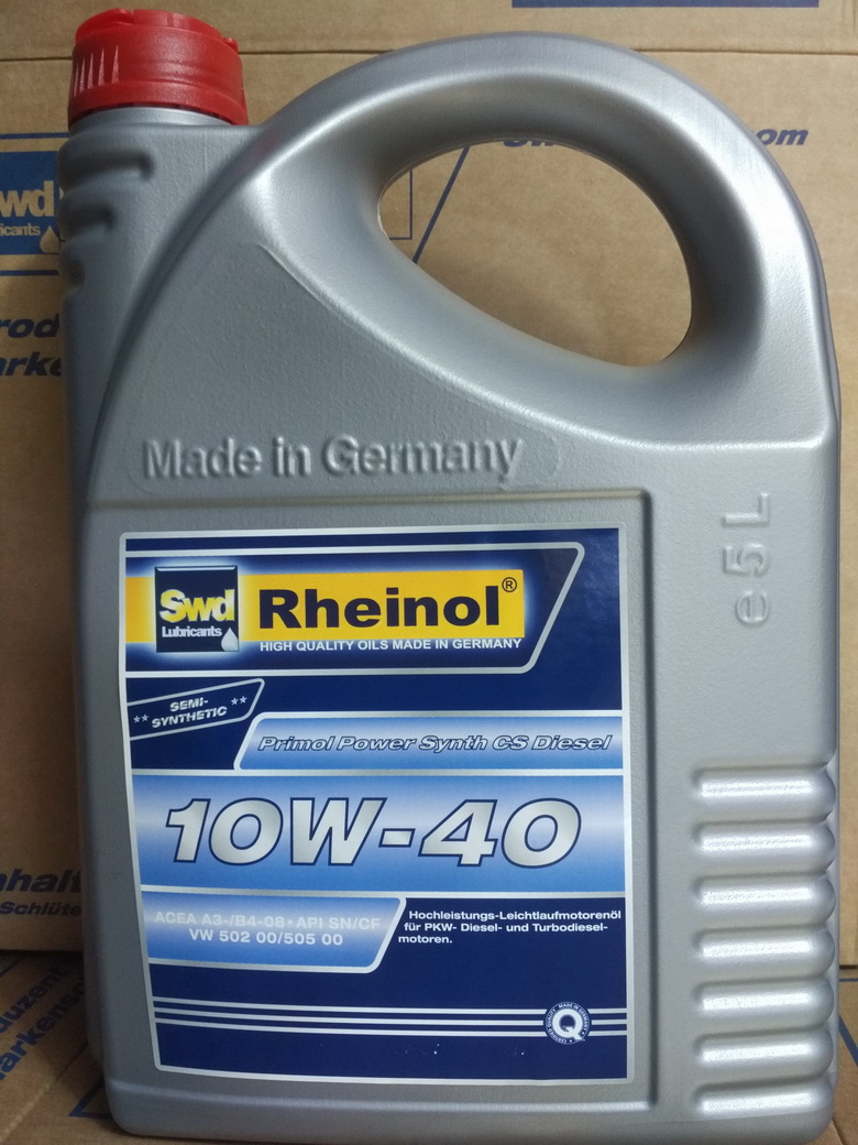 Rheinol - Моторное масло Power Synth Diesel CS SAE 10W-40 п/с (5л)