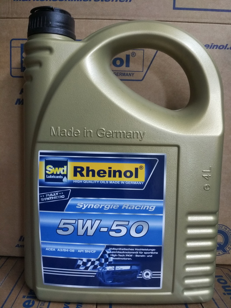Rheinol - Заменен на xrl-31170,485 Synergie Racing 5w50 син. (4L)