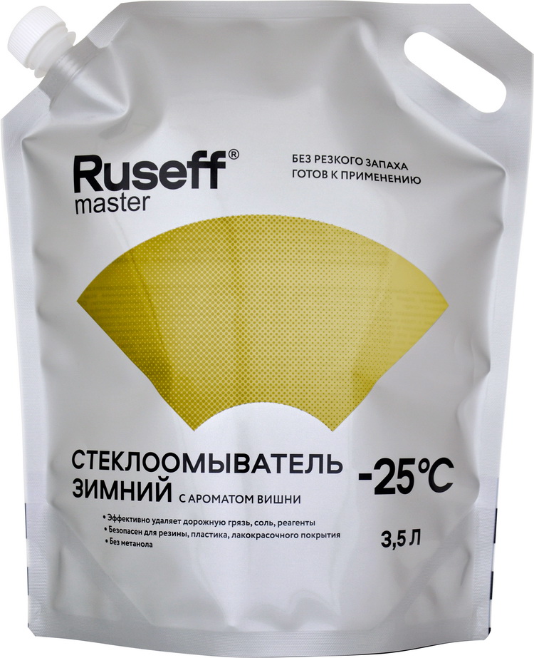 RUSEFF - Стеклоомыватель зимний - 25°С 3,5 л