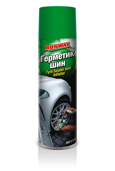 RUNWAY - Герметик шин  650мл аэрозоль
