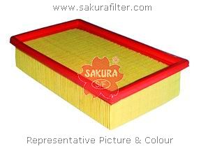 SAKURA - Фильтр воздушный PEUGEOT 307 1.6 2002 - ; PEUGEOT 307 1.6 2000 - ; PEUGEOT 307 2.0 2002 -