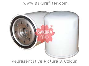 SAKURA - Фильтр масляный MAZDA B-SERIE 2.5 1999 - 2006; FORD RANGER 2.5 2006 - 2012; MAZDA BT-50 2.5 2006 - 2