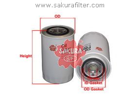 SAKURA - Фильтр масляный MITSUBISHI Canter IV (FE7, FE8, FB8) (05-)