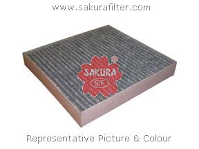 SAKURA - Фильтр салонный угольный MITSUBISHI OUTLANDER 2.0 2012 - ; MITSUBISHI OUTLANDER 2.4 2007 - 2012; MITSUBISHI ASX 1.6 2010 -