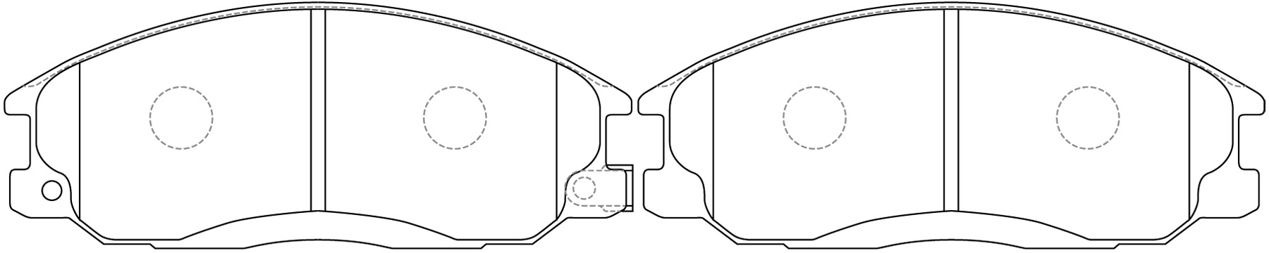 SB NAGAMOCHI - Колодки тормозные дисковые передние к-т SSANGYONG KYRON 2.0 2005 - по наст. время; SSANGYONG ACTYON 2.0 2005 - по наст. время; SSANGYONG REXTON 2.7 20
