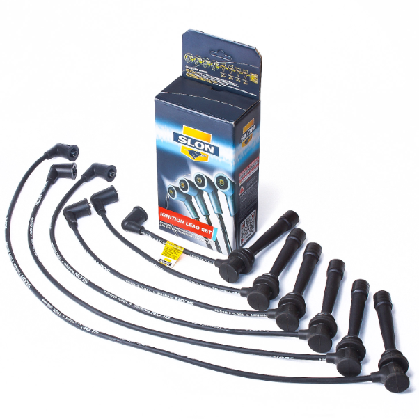 SLON - Комплект высоковольтных проводов для авт. Hyundai Tucson, Santa Fe, Sonata, Kia Sportage c дв. 2.7 (2001-2010) (27501-37A00)