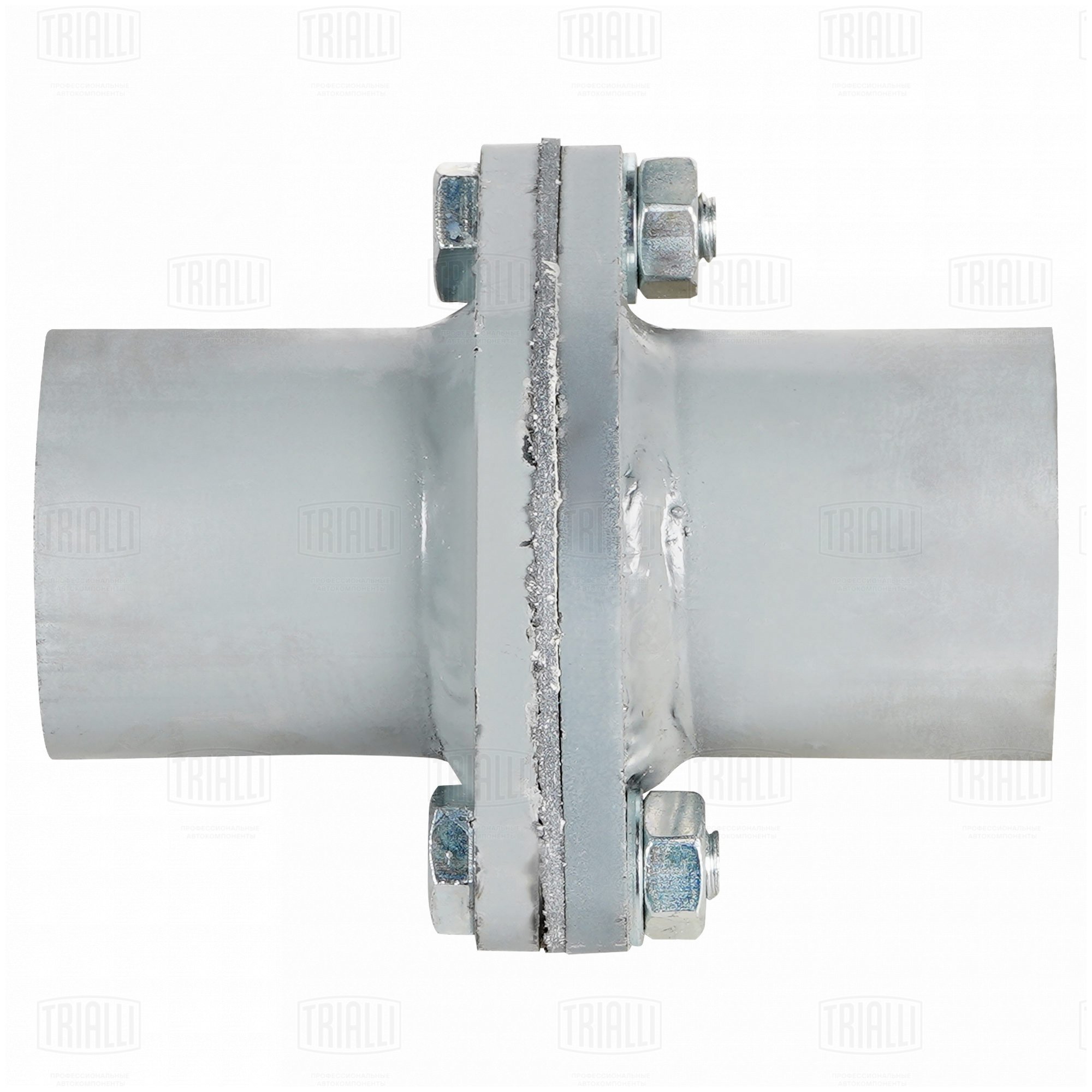 TRIALLI - Фланец с трубой d=55, L=60 (алюм. сталь) (EMPF 5560)