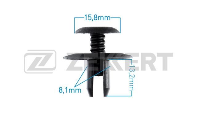 ZEKKERT - Клипса крепёжная BMW,VAG мин. кол. заказа 10шт