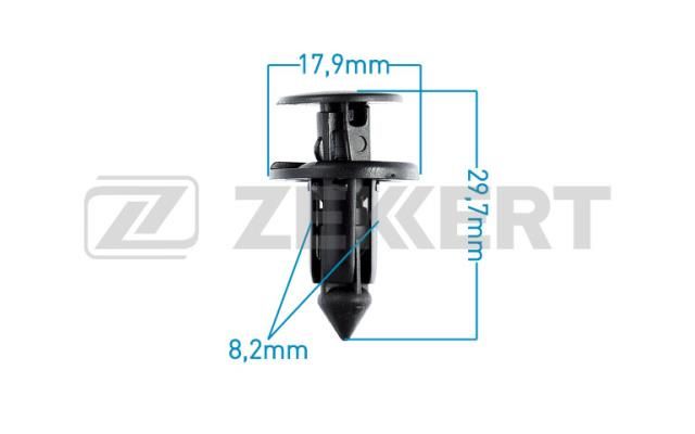 ZEKKERT - Клипса крепёжная Toyota (миним. кол-во заказа 10 шт)