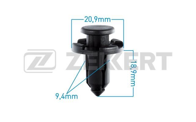 ZEKKERT - Клипса крепёжная Subaru мин. кол. заказа 10шт