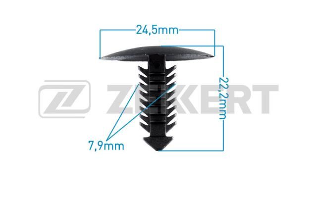 ZEKKERT - Клипса крепёжная Chrysler,Ford мин. кол. заказа 10шт