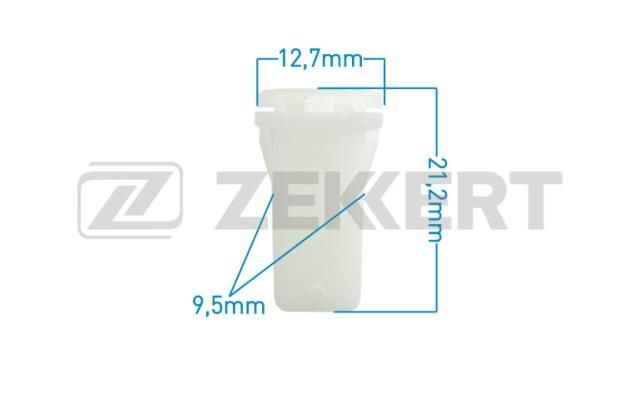 ZEKKERT - Клипса крепёжная Ford мин. кол. заказа 10шт