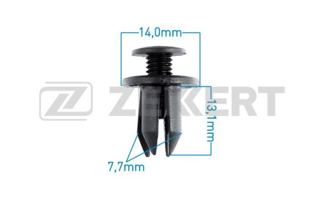 ZEKKERT - Клипса крепёжная General Motors, Honda, Mazda, Subaru, Toyota (миним. кол-во заказа 10 шт)
