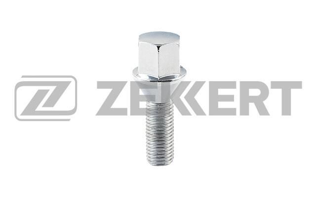 ZEKKERT - Болт колесный, конус, 12mm*1.50, длина резьбы 28, ключ 17, Цинк