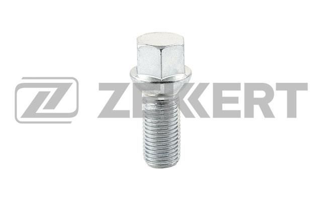 ZEKKERT - Болт колесный, сфера , 14mm*1.50, длина резьбы 27, ключ 17, Цинк