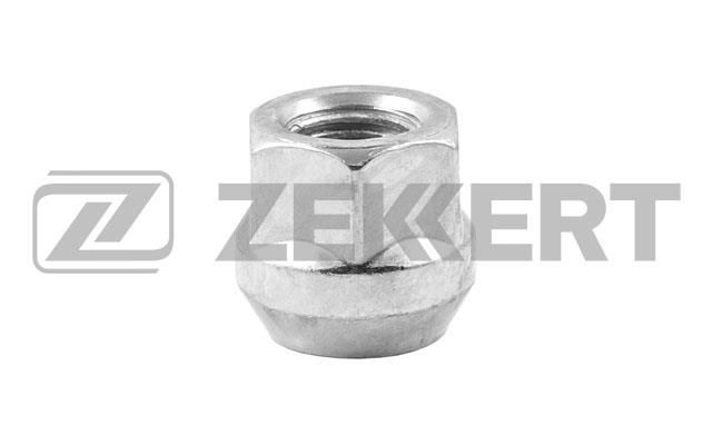 ZEKKERT - Гайка колесная, конус, M12 x 1,5, L=21, ключ 19, Цинк
