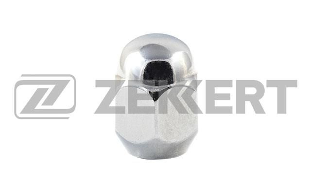 ZEKKERT - Гайка колесная, конус, 12mm*1.25, L=29, ключ 21, Хром