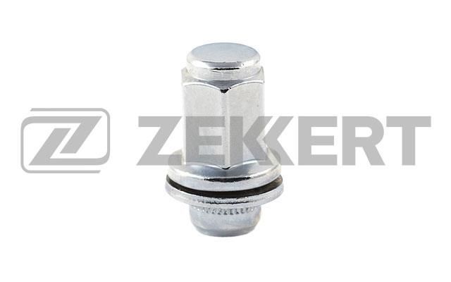 ZEKKERT - Гайка колесная, с шайбой , 12mm*1.50, L=47, ключ 21, Хром