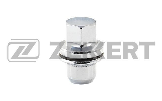 ZEKKERT - Гайка колесная, с шайбой , 14mm*1.50, L=47, ключ 22, Хром