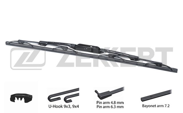 ZEKKERT - Щетка стеклоочистителя каркасная 650 мм / 26